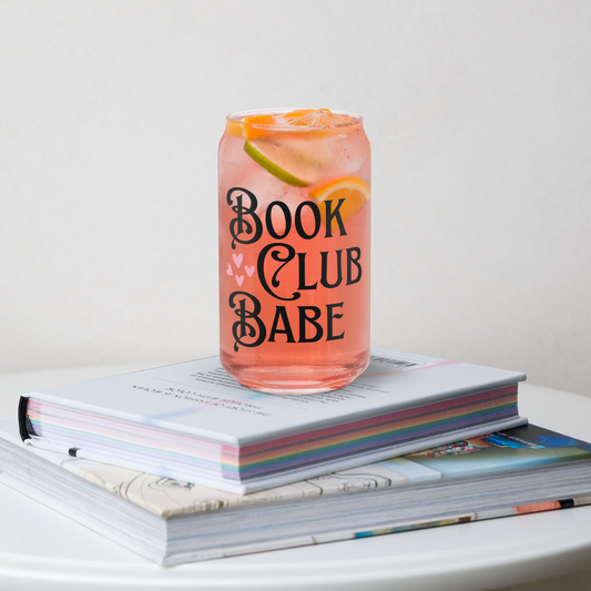 4. Can-shaped glass - Book Club Babe