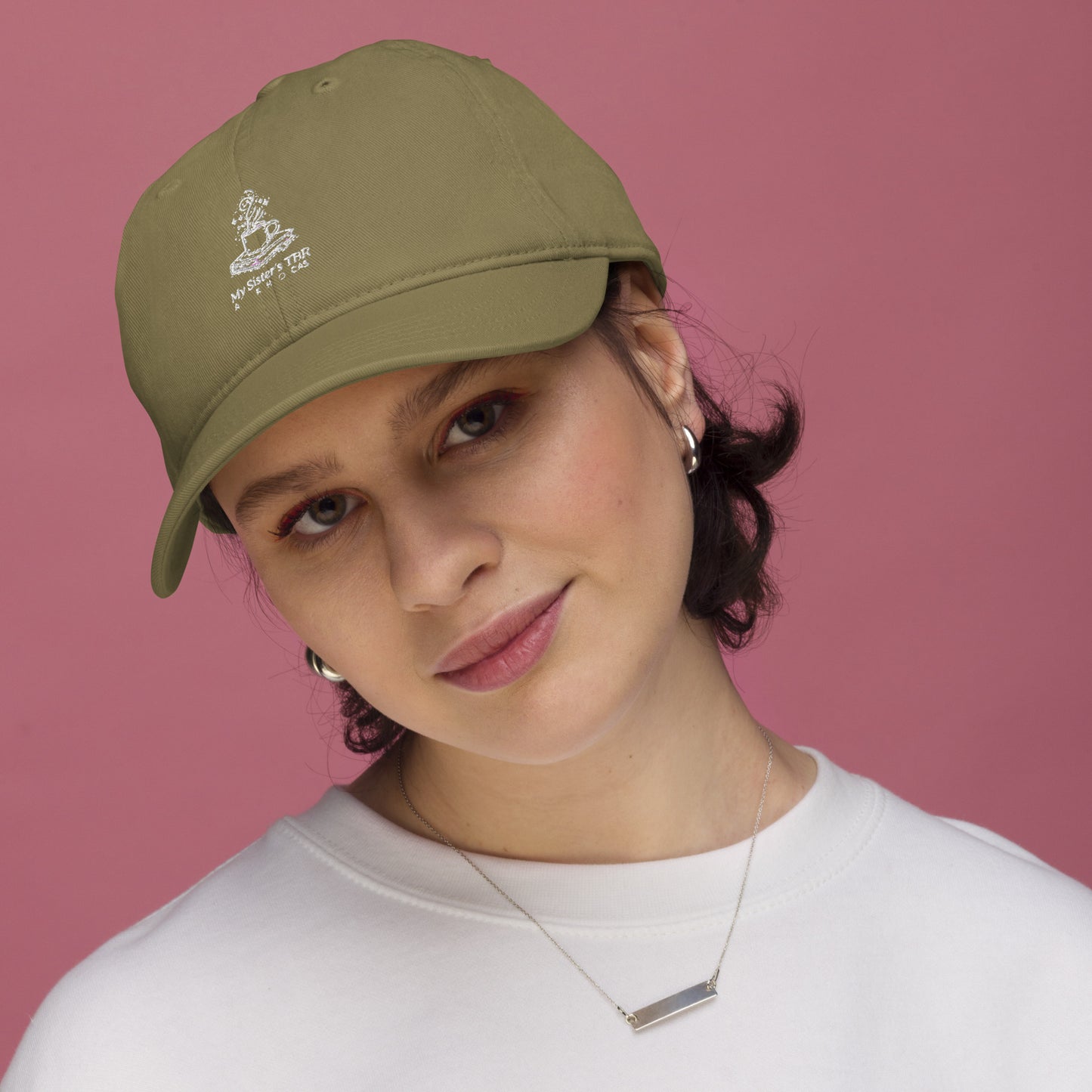 2. Organic Dad Hat (Embroidered)